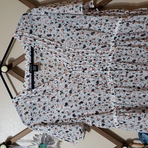 Sheer Button Up Dress - Picture 2 of 9